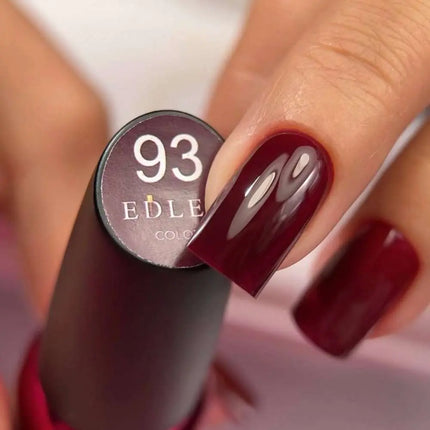 Edlen Gel Polish Color №93 Burgundy Rose 9ml