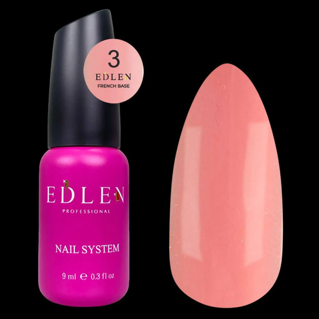 Edlen French Base Flash №3 Peach 9ml
