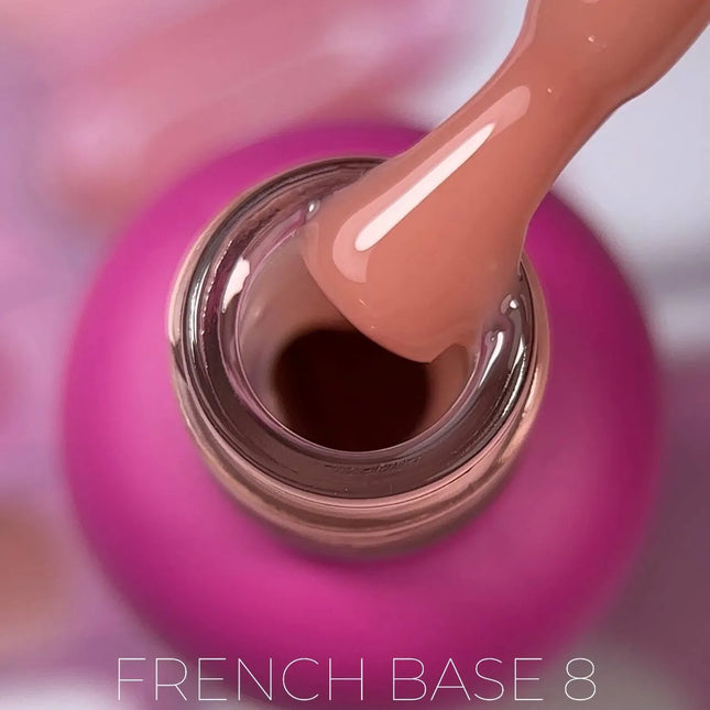 Edlen French Base Flash №8 Caramel Pink 9ml
