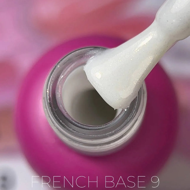 Edlen French Base №9 Milk with gold shimmer 9ml