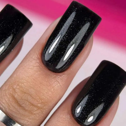 Edlen Top Crystal UV with silver shimmer 9ml