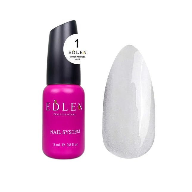 Edlen Water Acrygel Nº01 Transparente 9ml