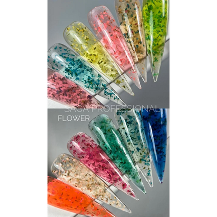 Flower Gel №1 5 ml Saga Professional - Gel paint