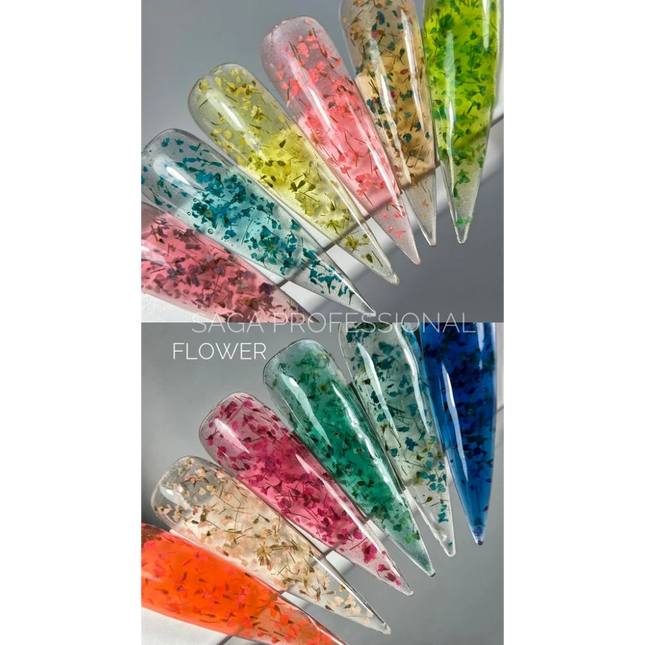 Flower Gel №3 5 ml Saga Professional - Gel paint