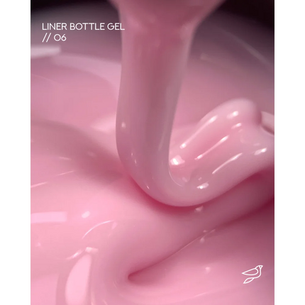 Gel BOTTLE Liner №6 15 ml Siller - Bottle gel