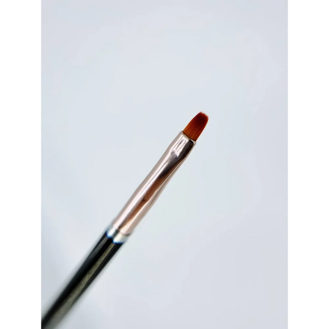 Gel Brush Oval Black - Nail Art Brushes