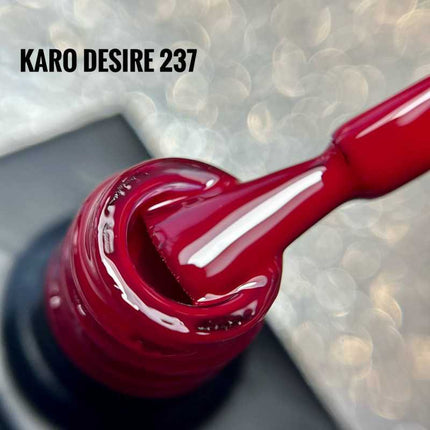 Esmalte en gel Desire 237 Rojo oscuro 8ml KARO