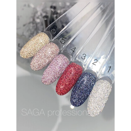 Gel polish Fiery №2 9 ml Saga Professional - Gel Nail Polish