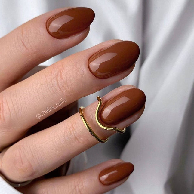 Esmalte en gel Desire №125 cuero marrón 8ml KARO