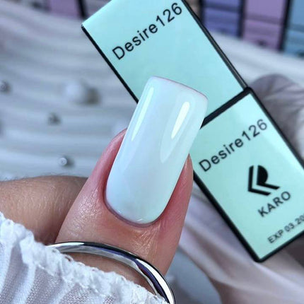 Esmalte en gel Desire №126 azul menta 8ml KARO