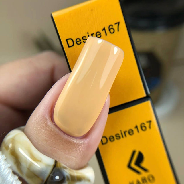 Esmalte en gel Desire №167 amarillo calmado 8ml KARO