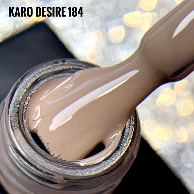 Esmalte en gel Desire №184 marrón pastel 8ml KARO