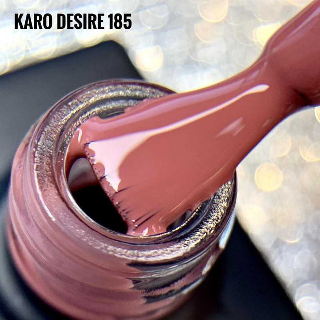 Esmalte en gel Desire №185 rosa ladrillo 8ml KARO