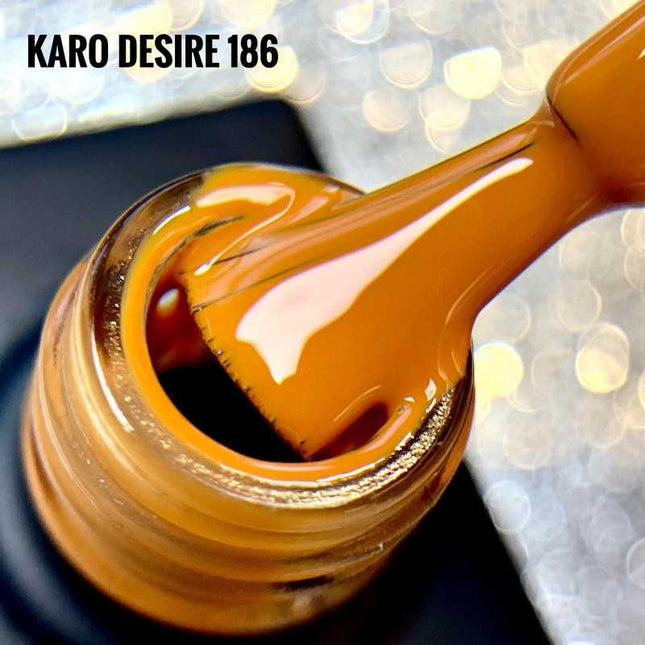Esmalte en gel Desire №186 naranja candium 8ml KARO