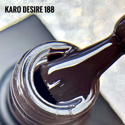 Gel Polish Desire №188 night brown 8ml KARO