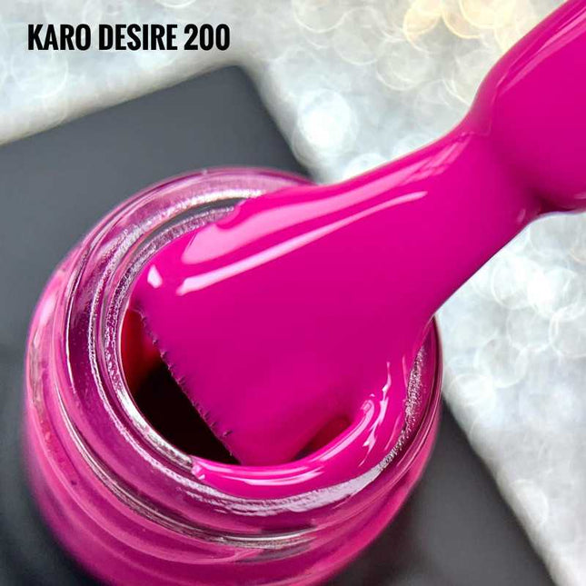 Esmalte en gel Desire №200 rosa profundo 8ml KARO