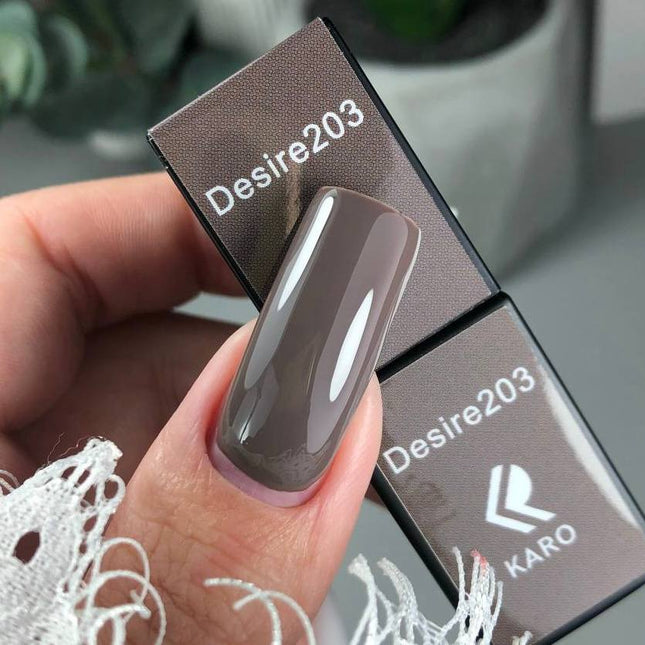 Esmalte en gel Desire №203 cedro 8ml KARO