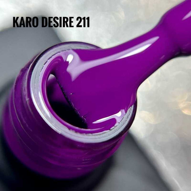 Esmalte en gel Desire №211 violeta 8ml KARO