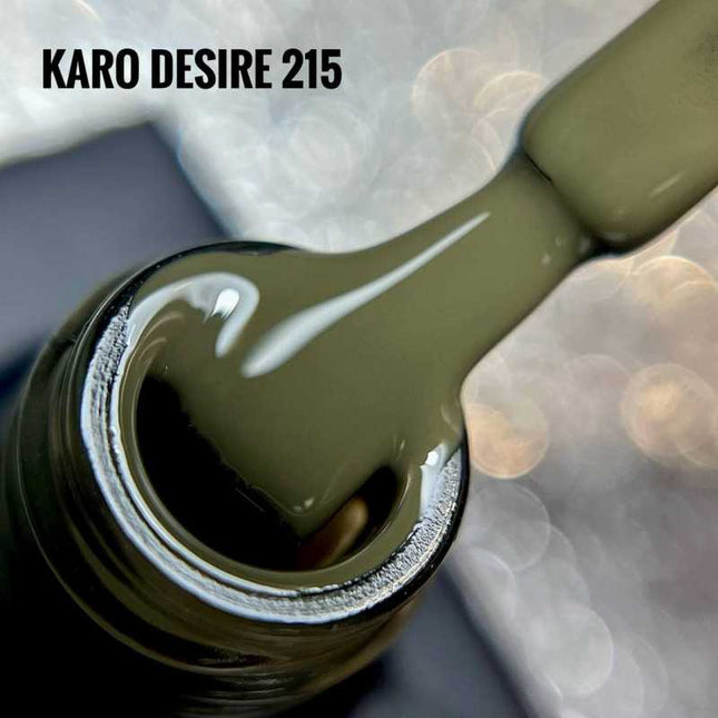 Esmalte de gel Desire №215 verde combu 8ml KARO