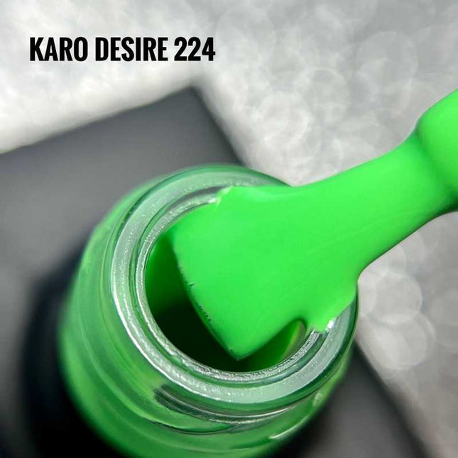 Esmalte de gel Desire №224 verde lima 8ml KARO