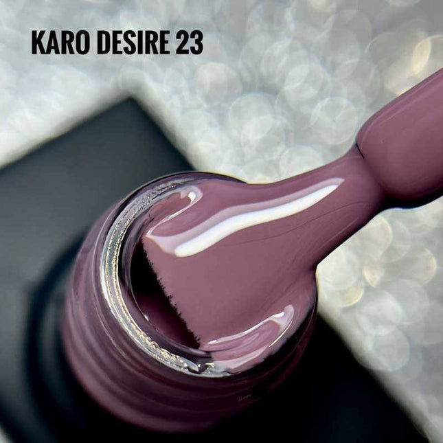 Gel Polish Desire №23 Brown-violet 8ml KARO