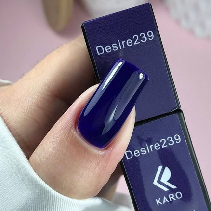Gel Polish Desire №239 dark blue 8ml KARO