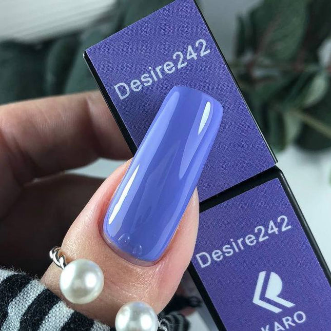 Esmalte de gel Desire №242 azul real 8ml KARO