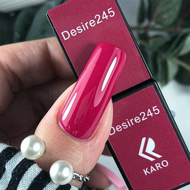 Esmalte de gel Desire №245 granate 8ml KARO