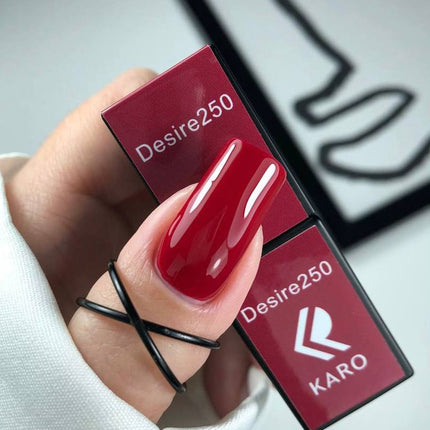 Gel Polish Desire №250 cherry 8ml KARO