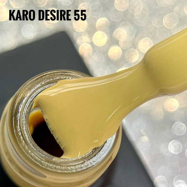 Esmalte en gel Desire №55 mostaza 8ml KARO