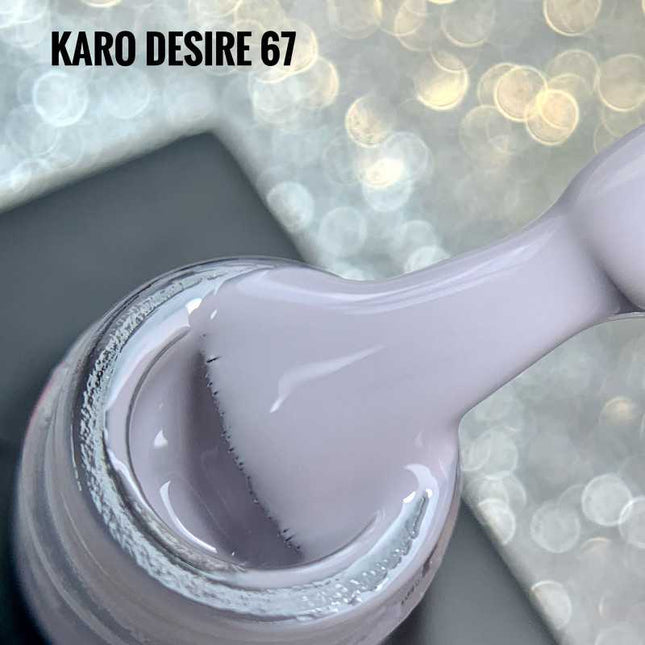 Esmalte en gel Desire №67 ceniciento 8ml KARO