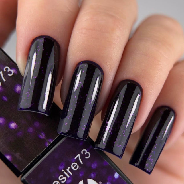 Esmalte en gel Desire №73 violeta profundo con brillo 8ml KARO
