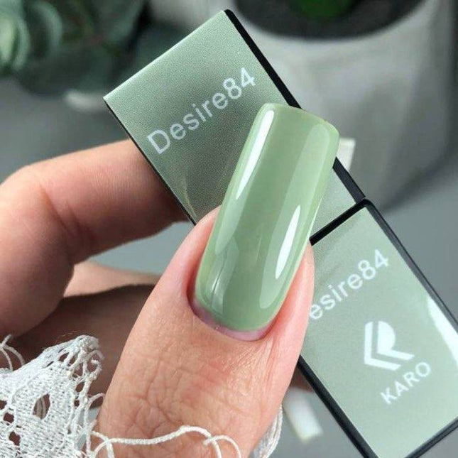 Esmalte en gel Desire №84 verde suave 8ml KARO