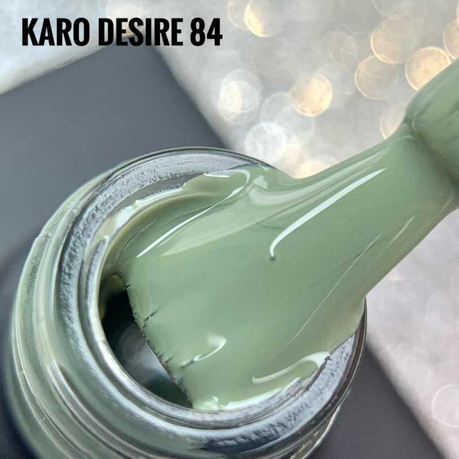 Esmalte en gel Desire №84 verde suave 8ml KARO