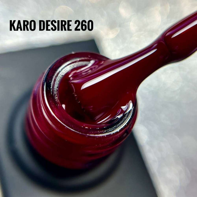 Esmalte de gel Desire №260 arándano rojo 8ml KARO