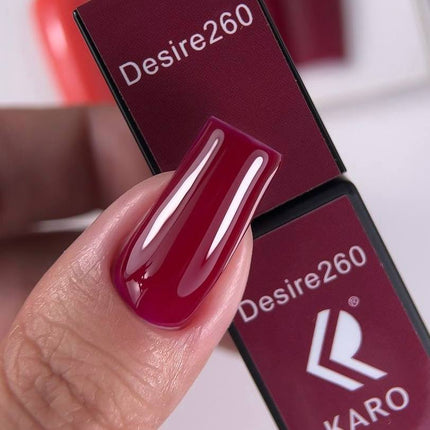 Gel Polish Desire №260 cranberry 8ml KARO