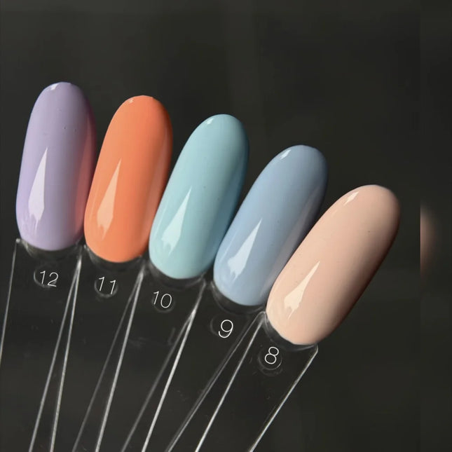 Gel Polish Saga 12 Light Violet 10 ml - Gel Nail Polish