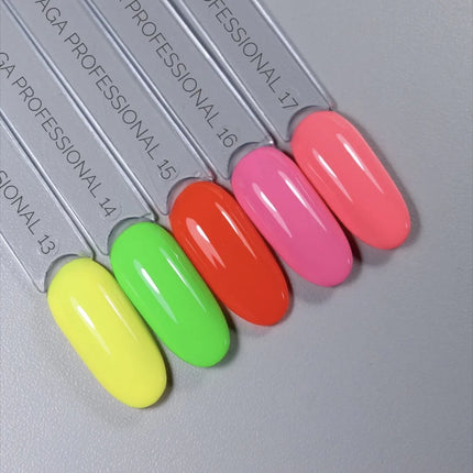 Gel Polish Saga 16 Pink 10 ml - Gel Nail Polish