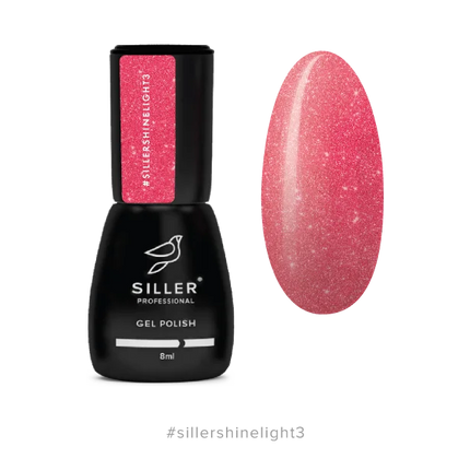 Gel Polish Shine Light №3 8 ml Siller - Gel Nail Polish