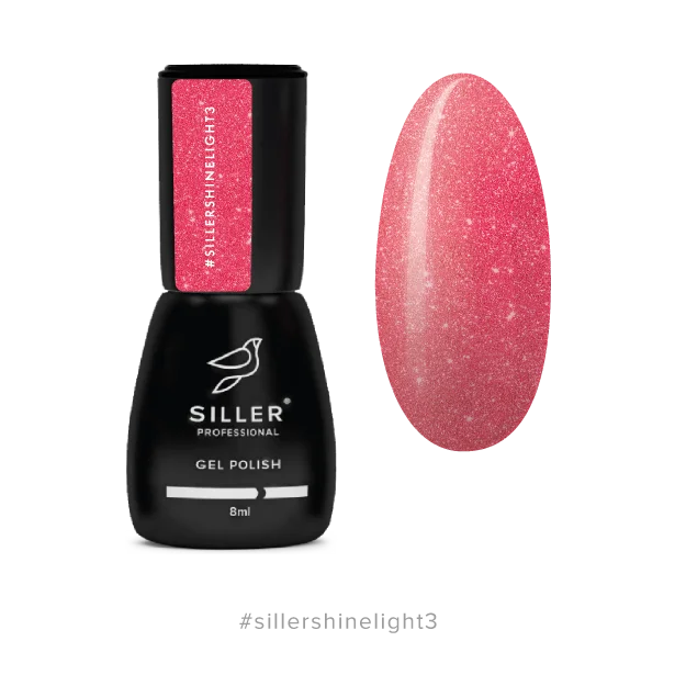 Gel Polish Shine Light №3 8 ml Siller - Gel Nail Polish
