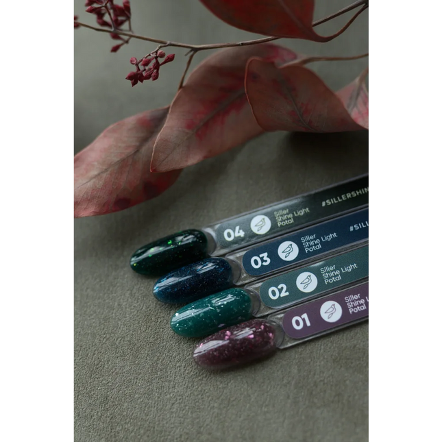 Gel Polish Shine Light POTAL №3 8 ml Siller - Gel Nail Polish