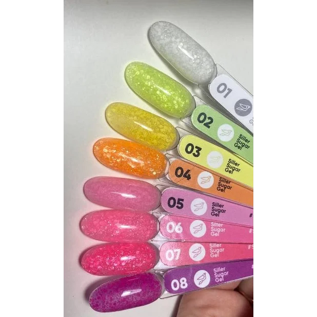 Gel polish Sugar №6 15 ml Siller - Gel Nail Polish