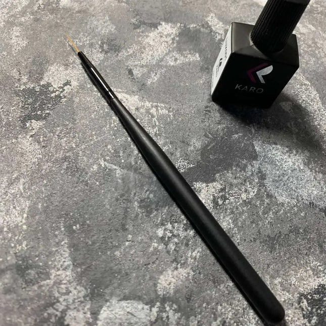 Cepillo para uñas Liner Habibi negro 15 mm