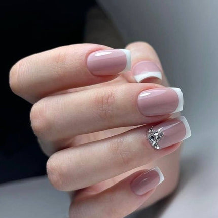 Esmalte en gel French 13 rosa claro translúcido 8ml KARO