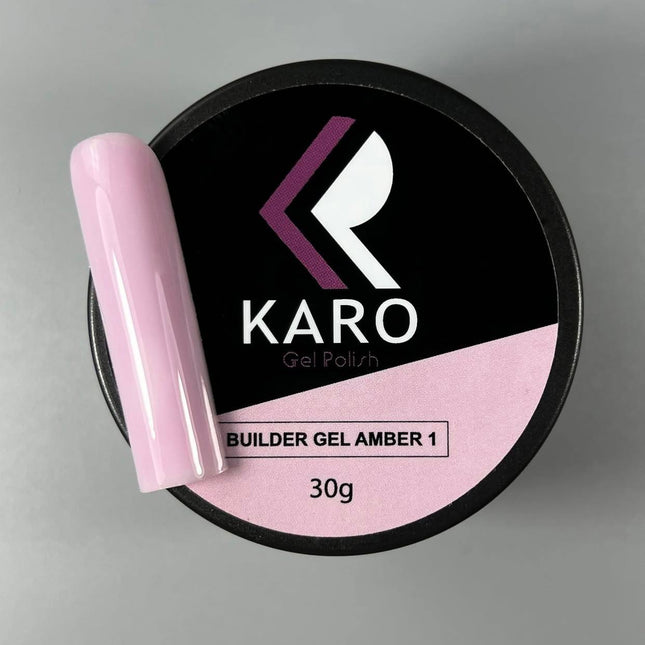 Karo Amber Gel №1 Dusty lilac 30ml