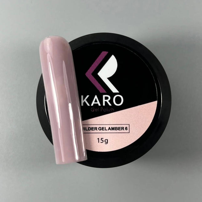 Karo Amber Gel №6 Pinkish beige 15ml