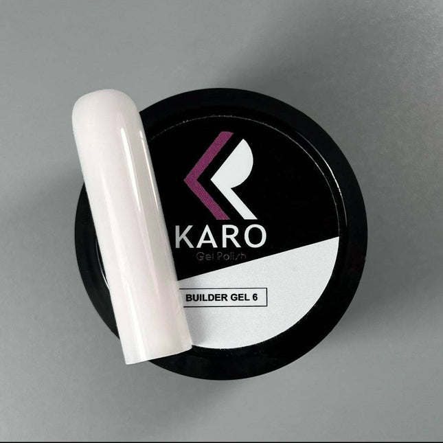 Karo Builder Gel №06 Milky rose 15ml