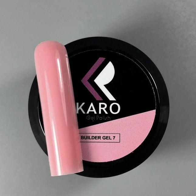 Karo Builder Gel №07 Red peach 30ml