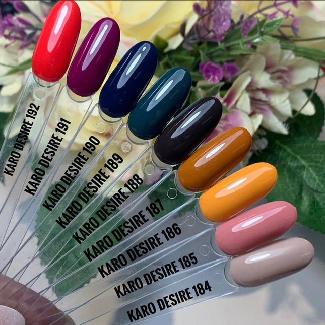 Esmalte en gel Desire №189 verde medianoche 8ml KARO