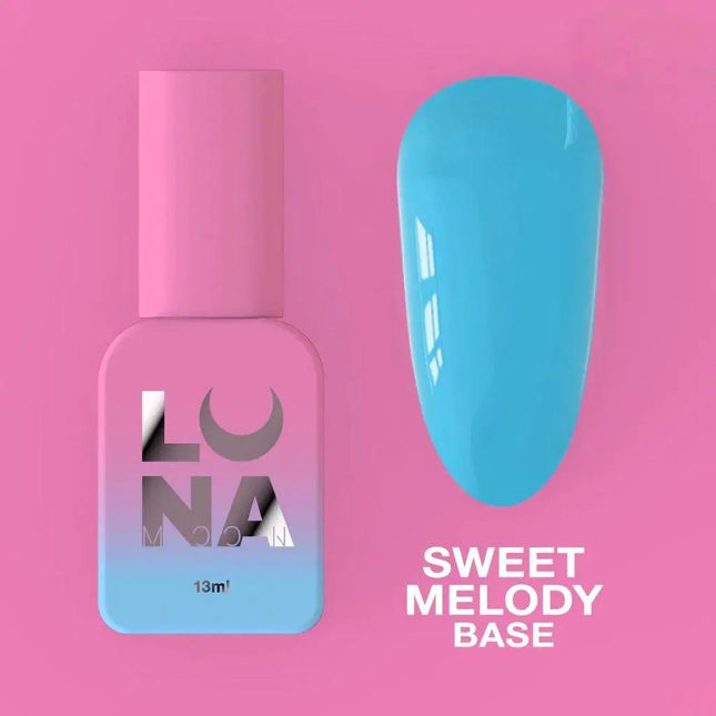 Luna Sweet Melody Capa de base color Azul Cielo 13ml